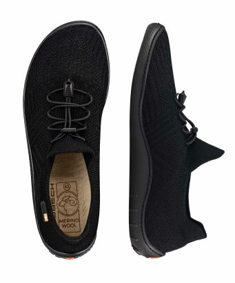 Buty damskie BRUBECK BAREFOOT Merino czarne 41