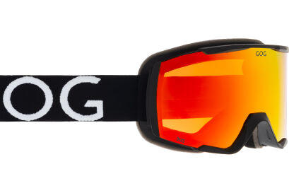 Gogle narciarskie GOG DEUS H777-1 matt black S2