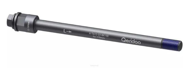 QERIDOO Adapter osi przelotowej M12x1,5 170mm