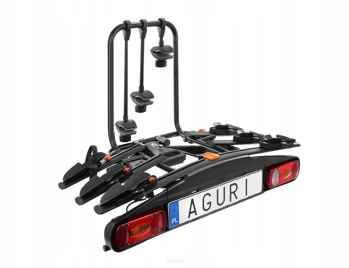 Platforma rowerowa AGURI ACTIVE Bike (na 3 rowery) Black